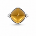 A Map on the Table — yellow citrine ring, white-background product view [asset:7bba6e678105]