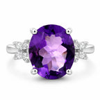 On My Own Terms — violet topaz ring, product view