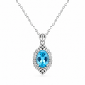 The Way Back to You — blue topaz pendant, white-background product view [asset:1339c850b20c]