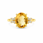 What the Light Left Behind — yellow citrine ring, white-background product view [asset:20ccd4e388a3]